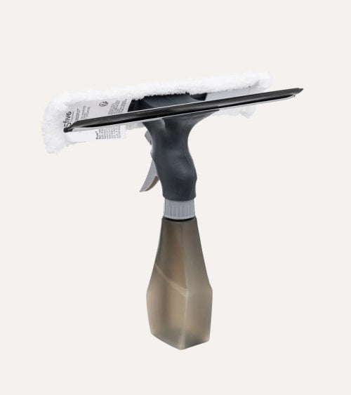 Set Limpiacristales 3 en 1 de Pulverizador, Rasqueta y Mopa