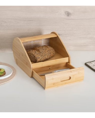 Panera con Cajón de Bambú