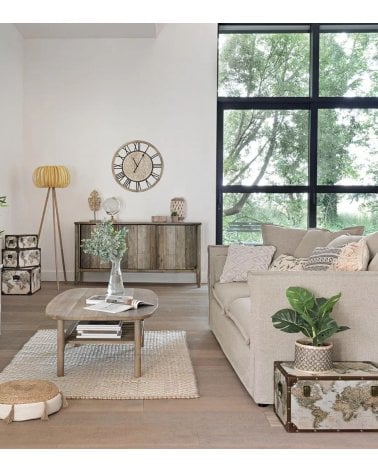 Baúl Anzo de Mapa Mundial de MDF