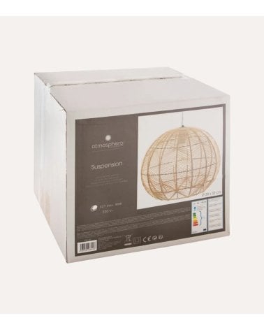 Lámpara Colgante Kita de Ratán