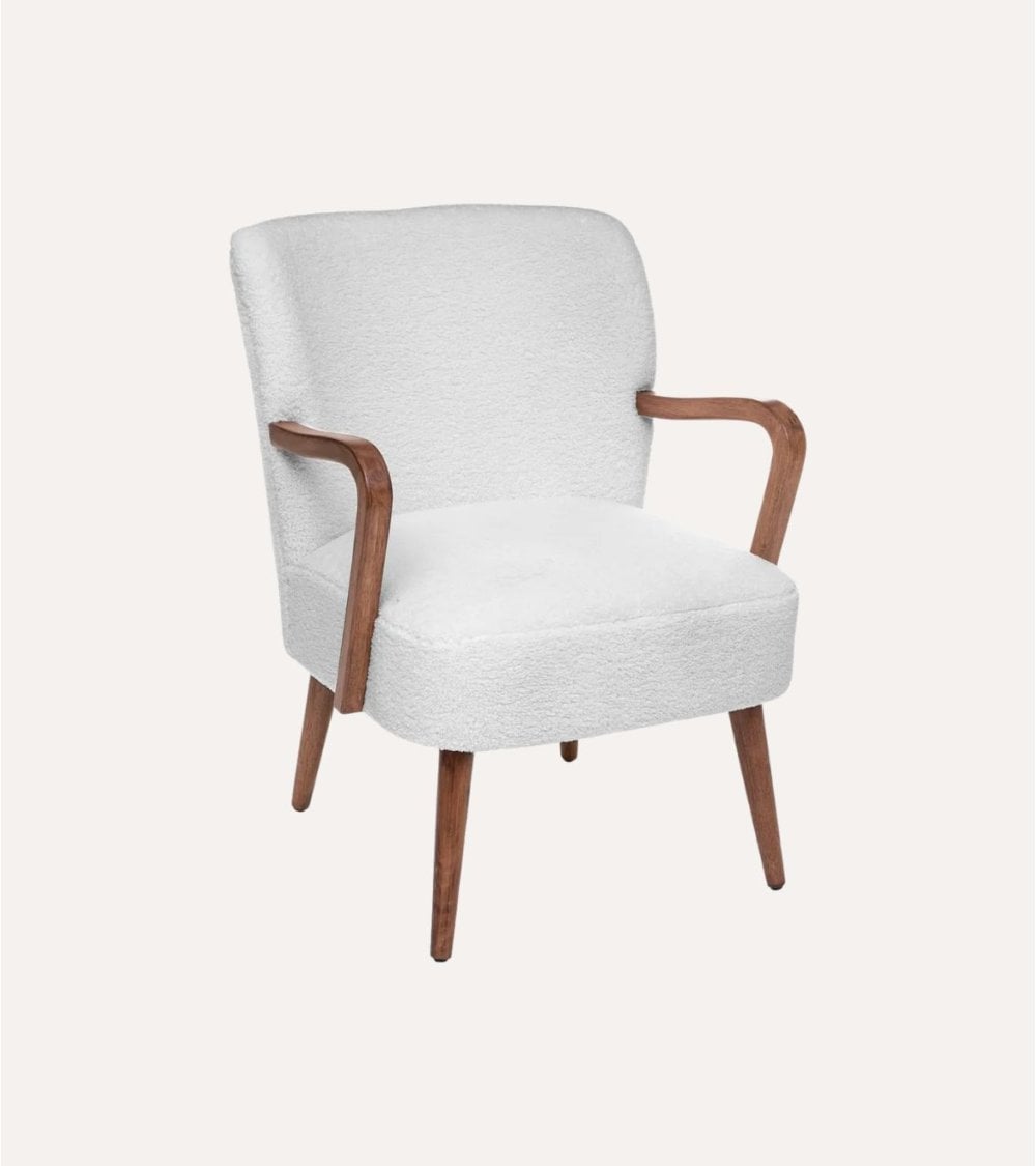 Sillón Borreguillo Chiara de Madera Contrachapada