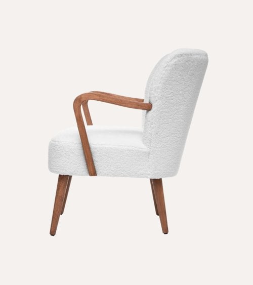 Sillón Borreguillo Chiara de Madera Contrachapada