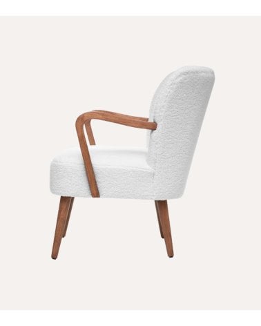 Sillón Borreguillo Chiara de Madera Contrachapada