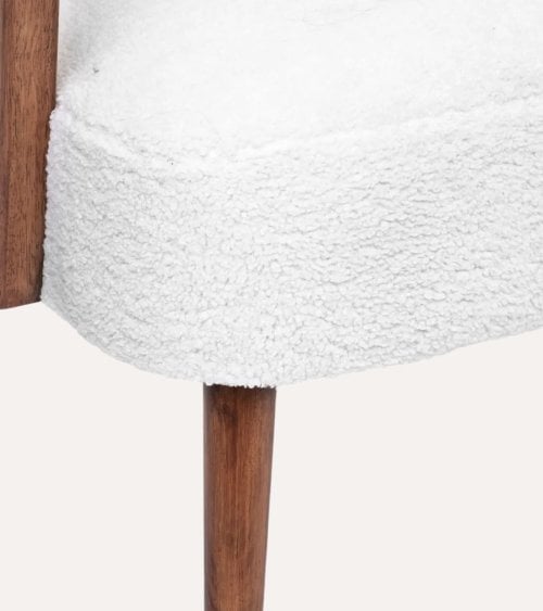 Sillón Borreguillo Chiara de Madera Contrachapada