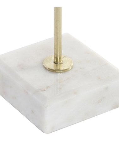 Espejo Ojo Pez de Metal con base de Mármol