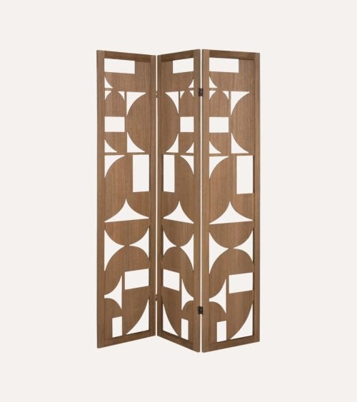 Biombo Plegable Hernan de Madera de Paulownia