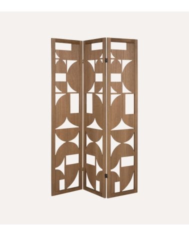 Biombo Plegable Hernan de Madera de Paulownia