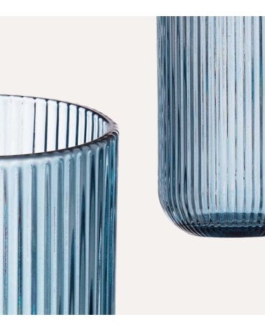 Set de 6 Vasos Agata de Cristal Tallado