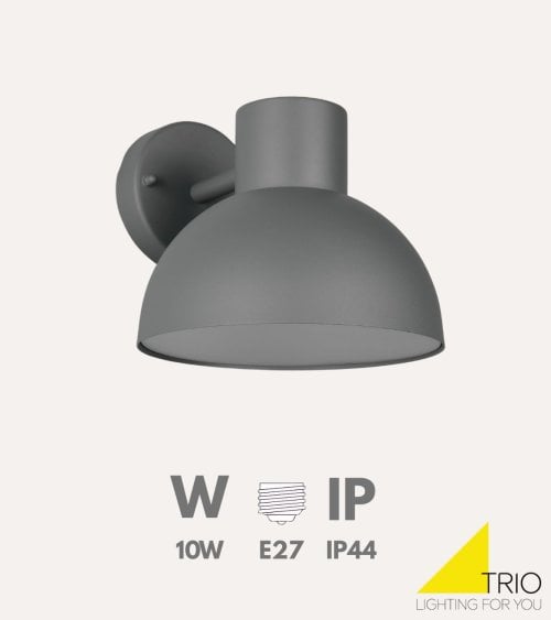 Lámpara de Pared Elbe E27 10 W para Exteriores