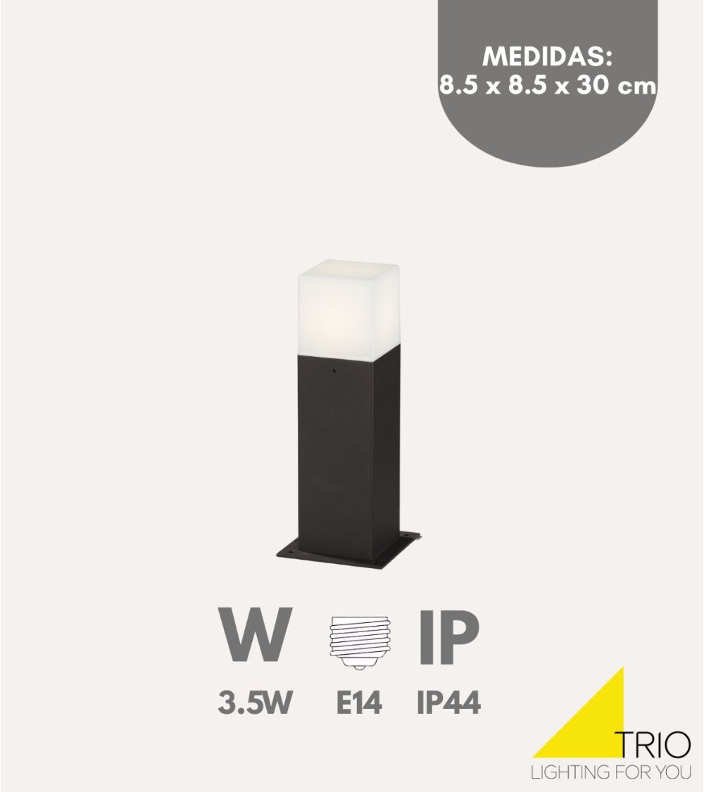 Baliza de Luz LED Hudson 4W para Exteriores