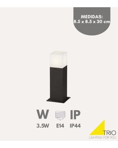 Baliza de Luz LED Hudson 4W para Exteriores