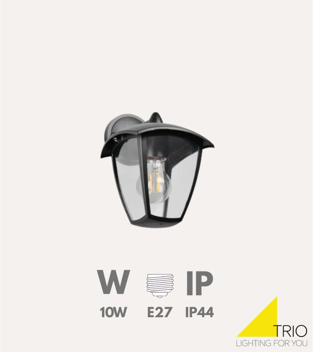 Lámpara de Pared Veta E27 10 W para Exteriores