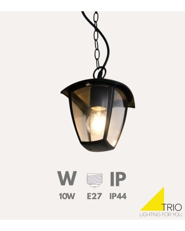 Lámpara Colgante Veta E27 10 W para Exteriores