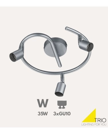 Lámpara Colgante Paris 3xGU10 35 W