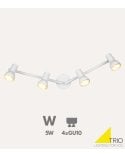 Lámpara Colgante Cantar 4xGU10 5 W