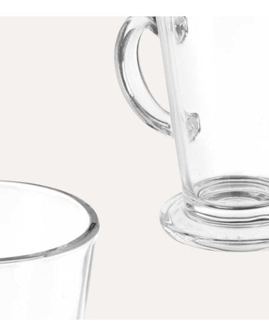 Set de 6 Copa para Café Latte de Vidrio