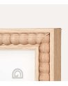 Marco de Fotos Estilo Madera con Bolas de Plástico