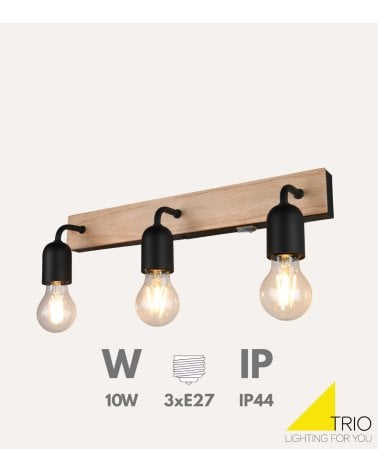 Lámpara de Pared Arturo 3xE27 10 W