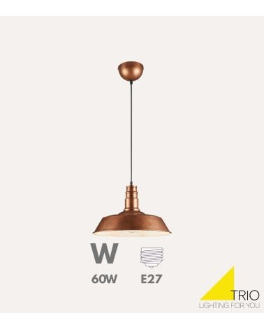 Lámpara Colgante Will E27 60 W