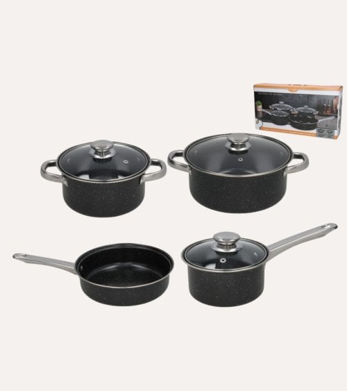Batería de Cocina de 7 Piezas Seattle Antiadherente