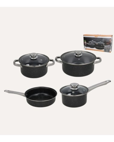 Batería de Cocina de 7 Piezas Seattle Antiadherente