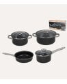 Batería de Cocina de 7 Piezas Seattle Antiadherente