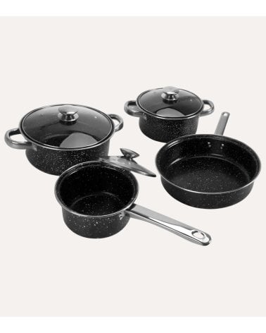 Batería de Cocina de 7 Piezas Seattle Antiadherente