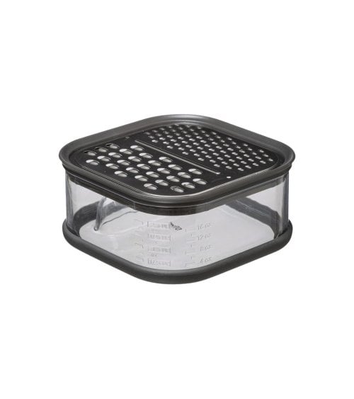 Rallador Manual con Recipiente y 2 Tipos de Corte
