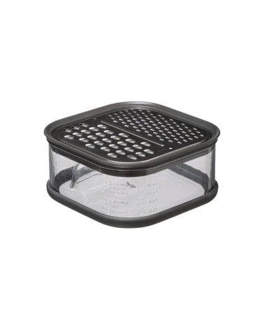 Rallador Manual con Recipiente y 2 Tipos de Corte