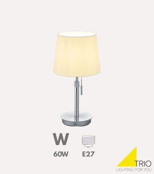 Lámpara de Mesa Lyon E27 60 W con Altura Ajustable