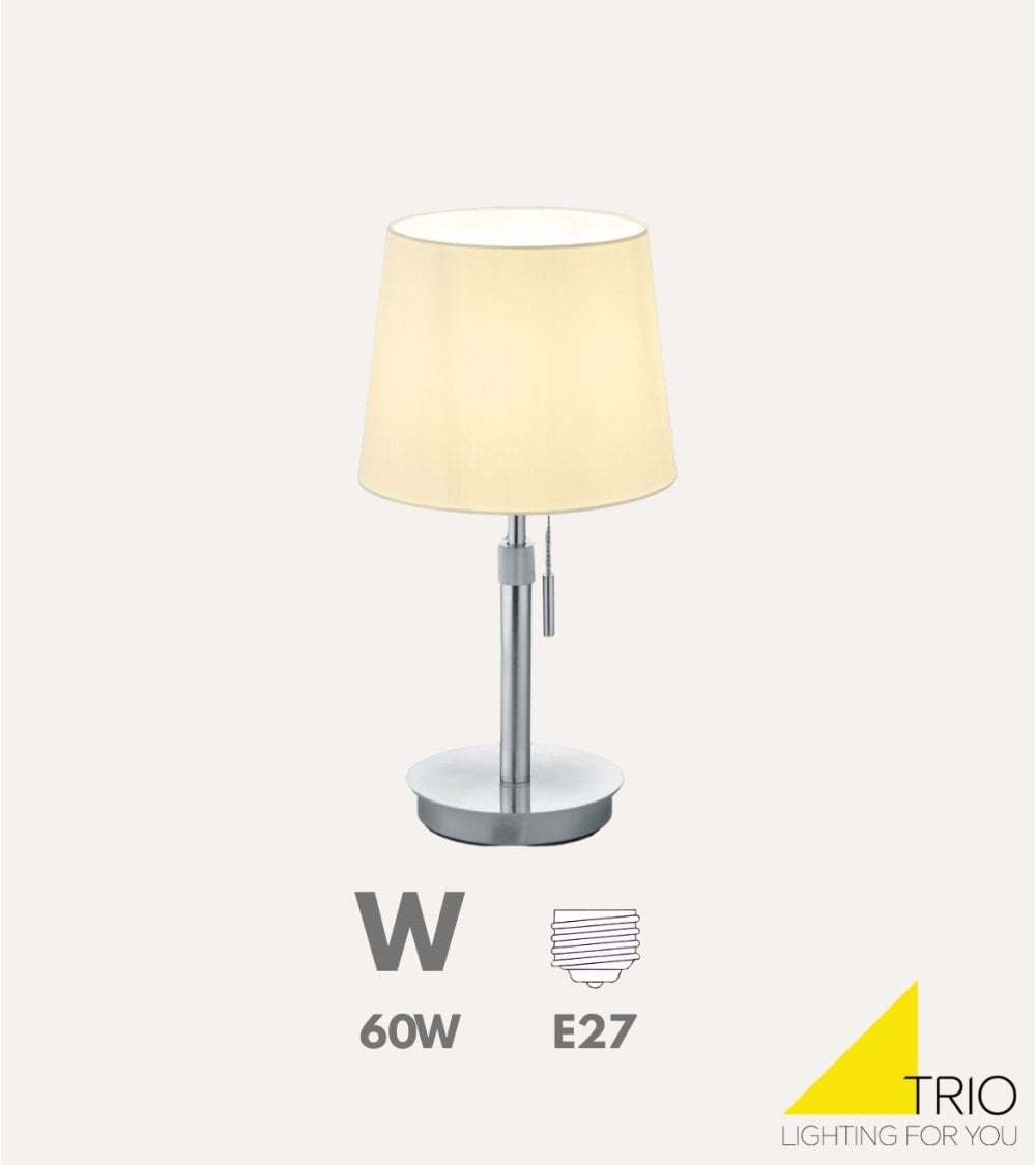 Lámpara de Mesa Lyon E27 60 W con Altura Ajustable