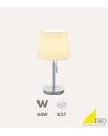 Lámpara de Mesa Lyon E27 60 W con Altura Ajustable