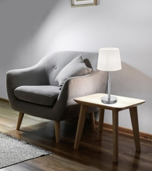 Lámpara de Mesa Lyon E27 60 W con Altura Ajustable