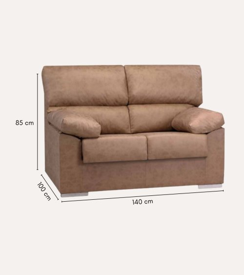 Sofá Rubén de 2 Plazas