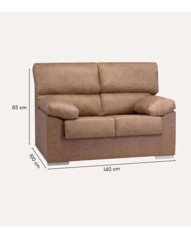 Sofá Rubén de 2 Plazas