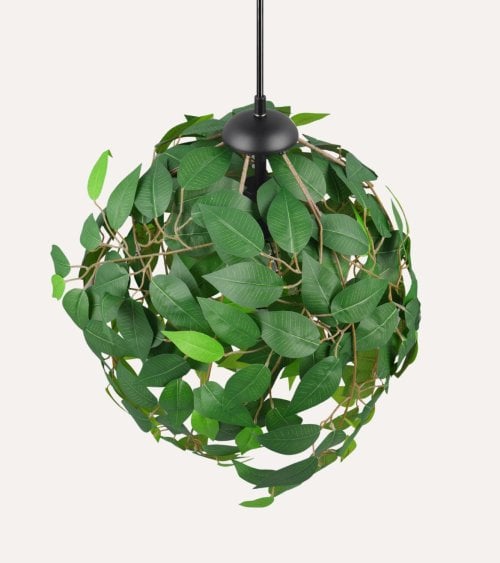 Lámpara Colgante Elegante Leavy E27 28 W