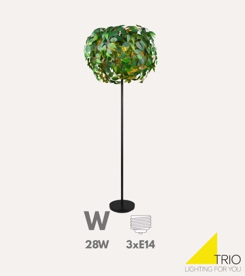 Lámpara de Pie Leavy 3xE14 28 W
