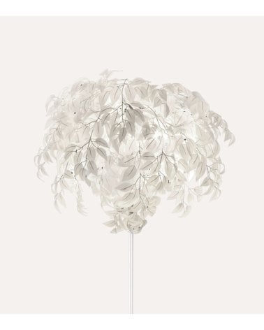 Lámpara de Pie White Leaves 3xE14 28 W