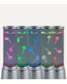 Lámpara de Lava con Medusas en Movimiento y Luz de Colores