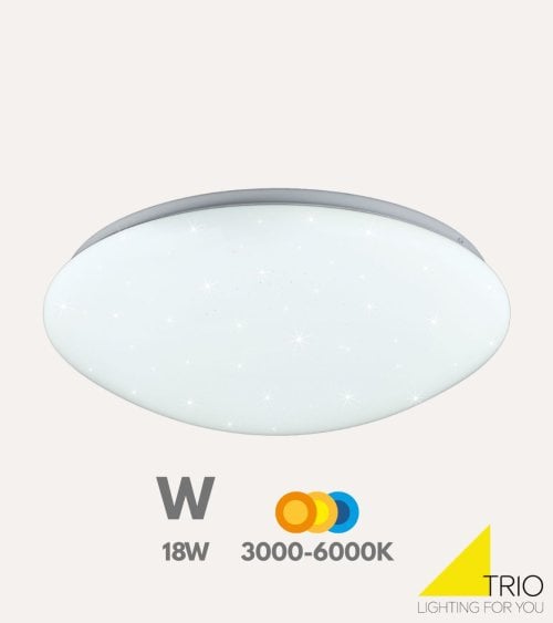 Plafón Lukida 18 W con Luz Ajustable