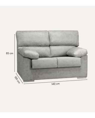 Sofá Rubén de 2 Plazas