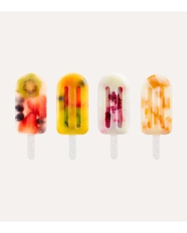 Set de 4 Moldes para Helado Apilables