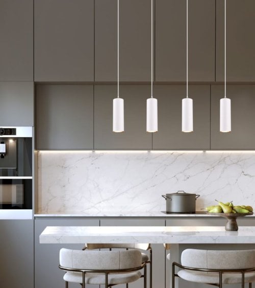 Lámpara Colgante Marley 4xGU10 35 W con Altura Ajustable