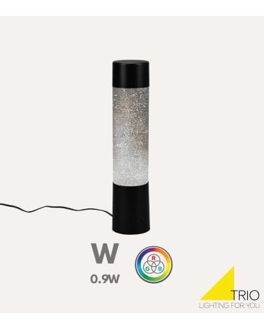 Lámpara de Mesa con Efecto Glitter LED con 4 Colores