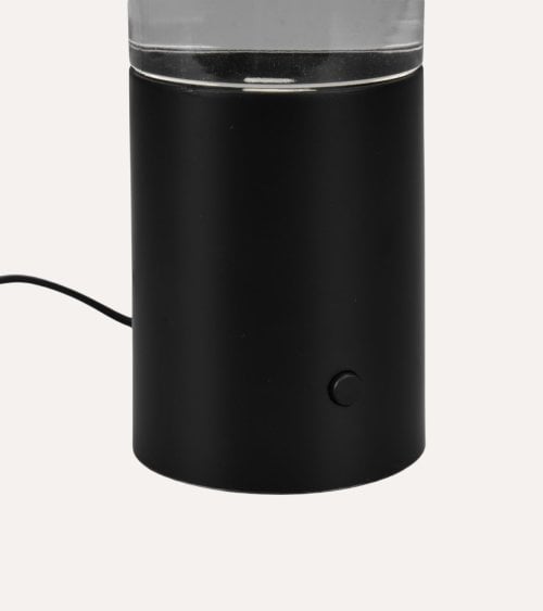 Lámpara de Mesa con Efecto Glitter LED con 4 Colores