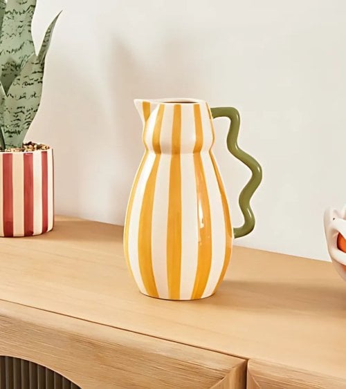 Jarra con Asa Chéri de Cerámica