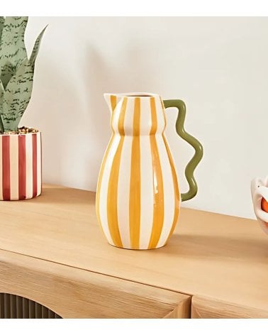 Jarra con Asa Chéri de Cerámica