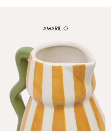 Jarra con Asa Chéri de Cerámica