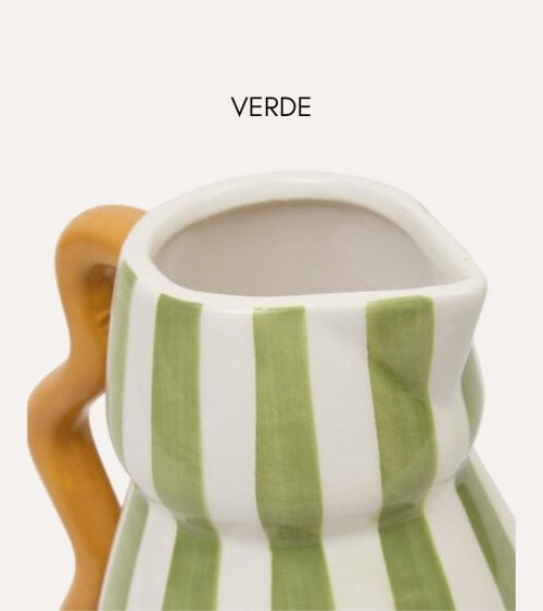 Jarra con Asa Chéri de Cerámica