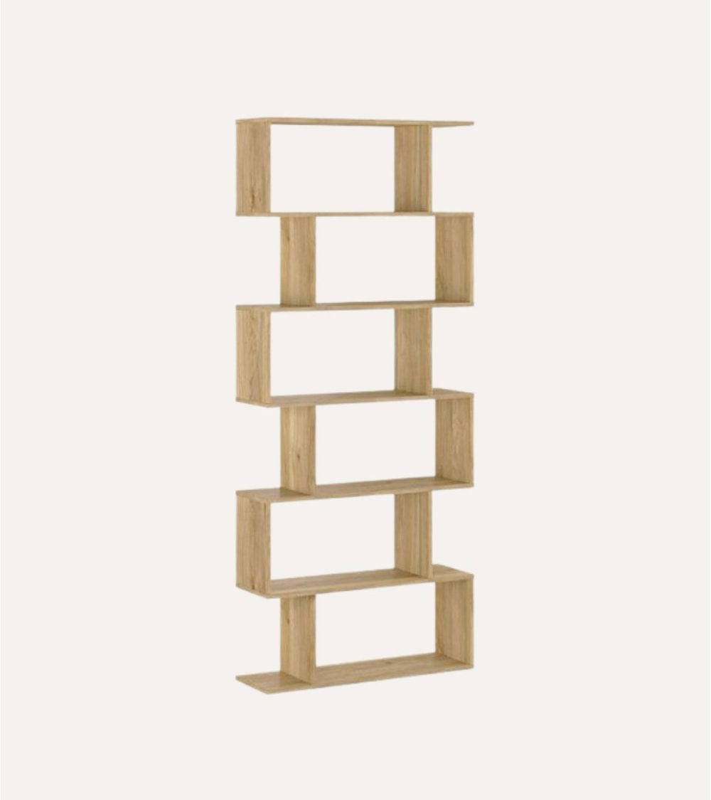 Estantería Asimétrica Aura de Melamina